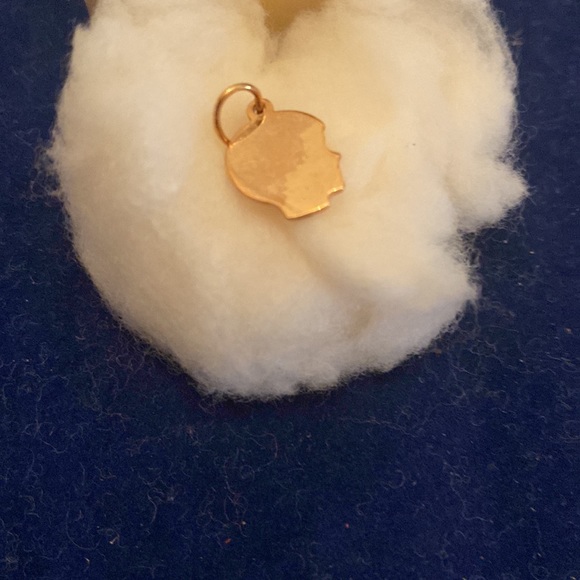 AVON vintage Goldtone boy silhouette charm - Picture 3 of 5